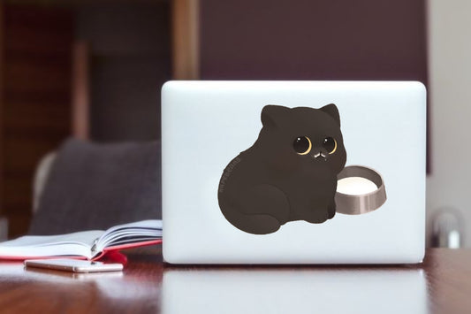 cat Laptop Sticker 53
