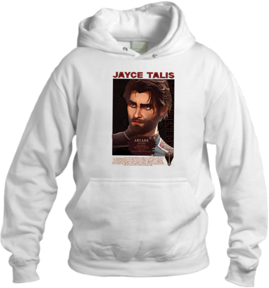 League of Legends Jayce Talis Over Size hoodie White 7