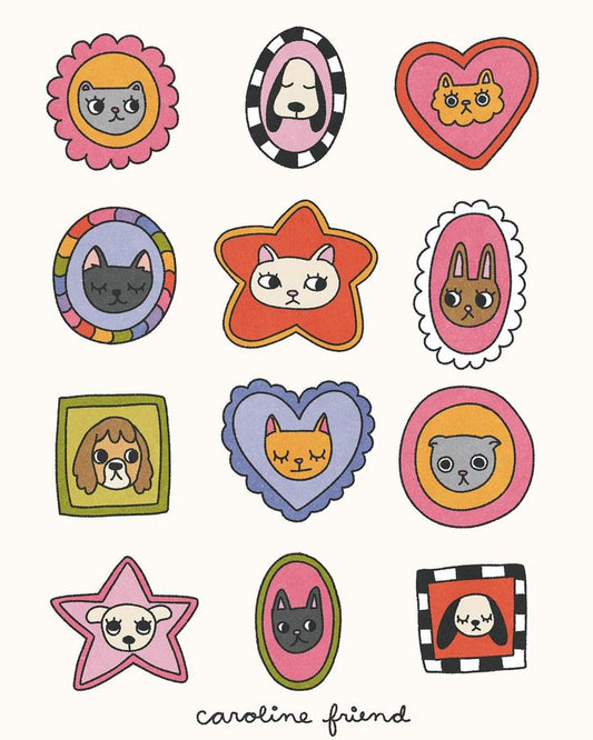 Aesthetic Cute Stickers Pack - Waterproof Vinyl Cartoon Decals for Water Bottles, Laptops, Scrapbooking, Kawaii Stationery Supplies sticker journal sticker (Copy)