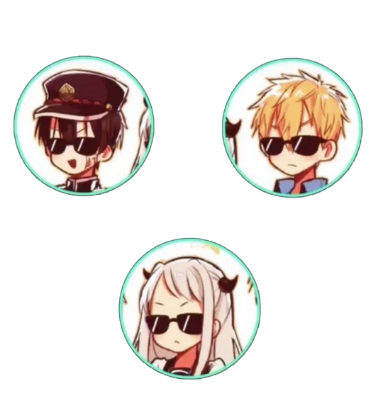 Jibaku Shounen Hanako-kun brooch 1
