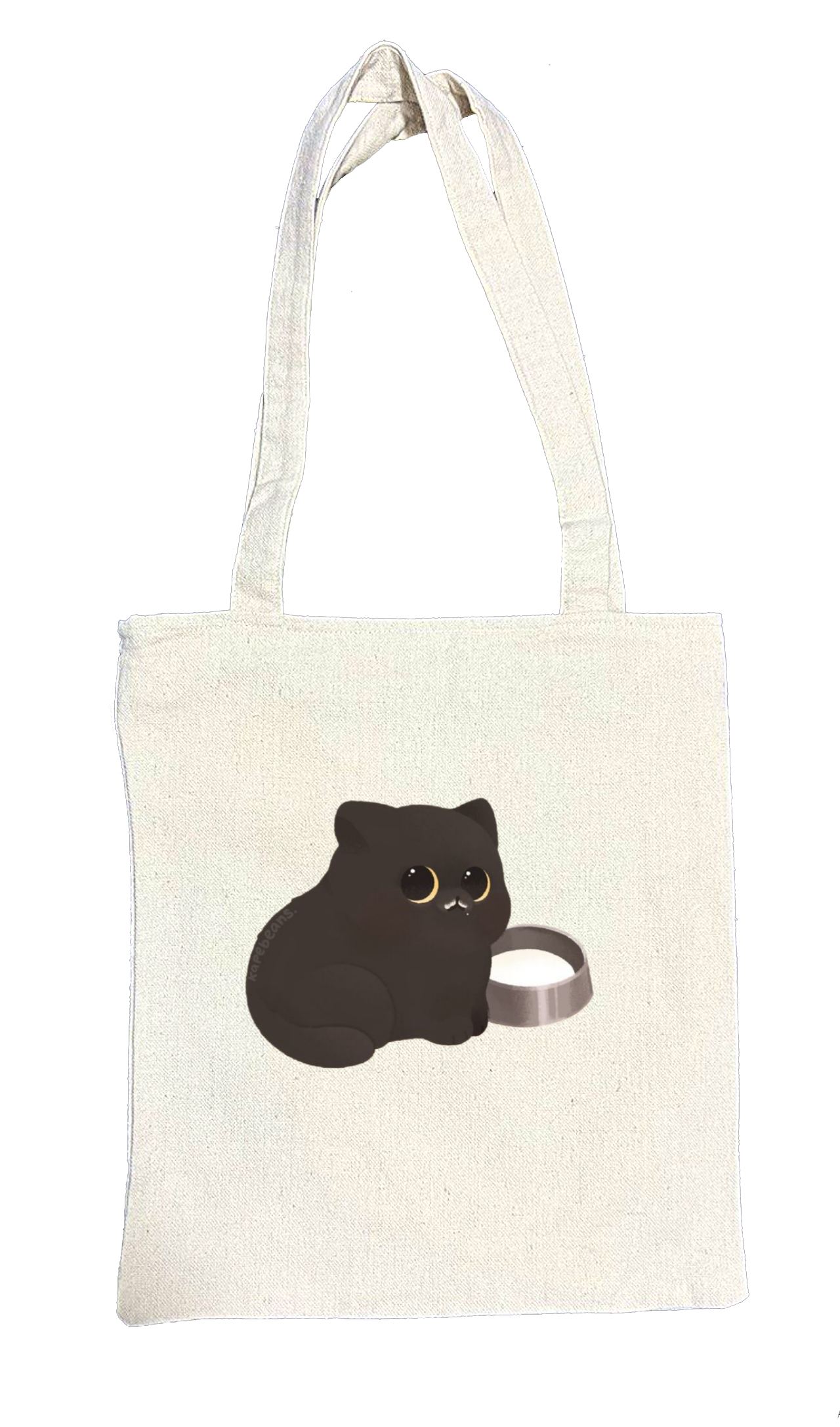 cat tote bag White 54