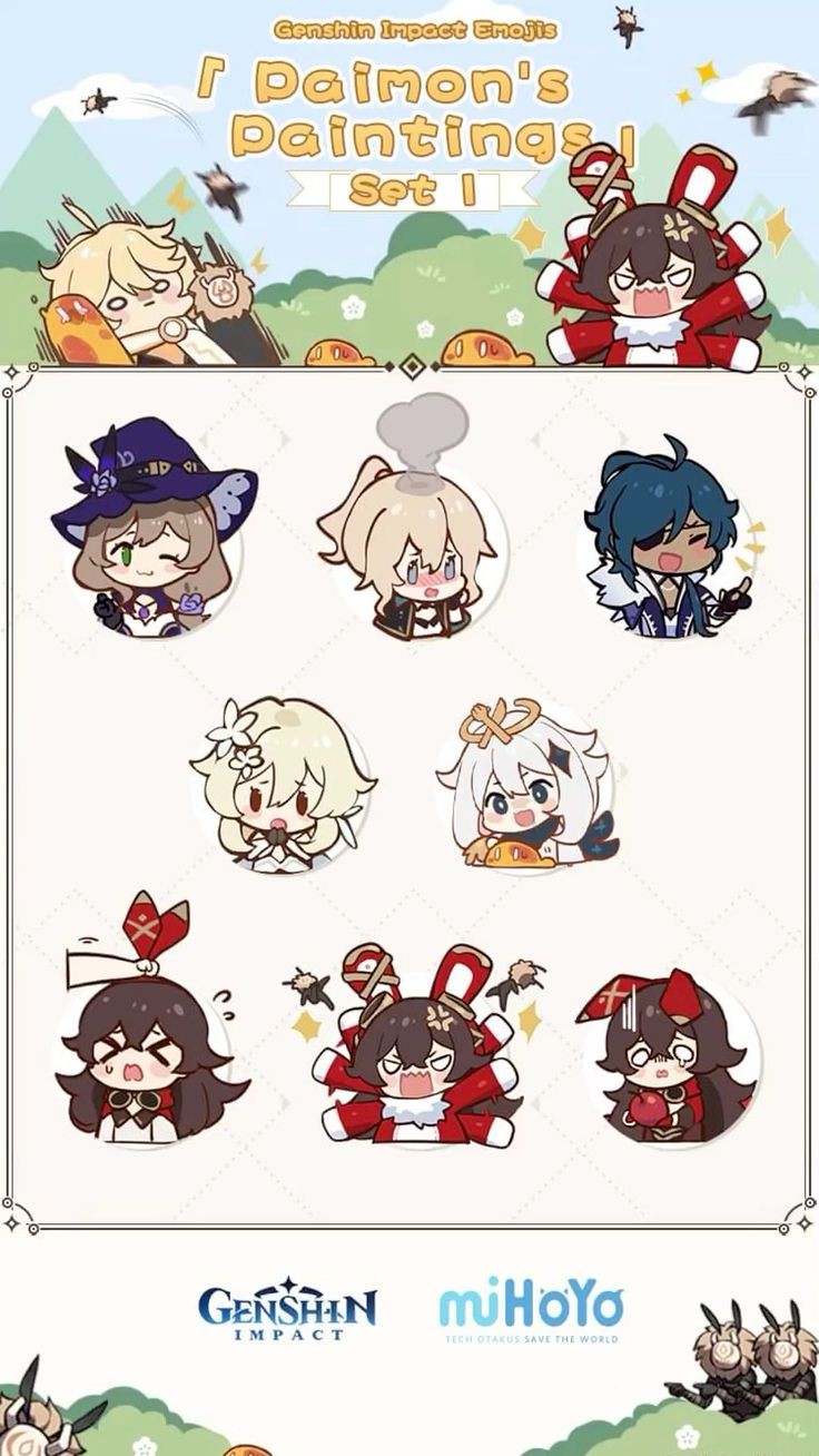 Genshin Impact Sticker 55