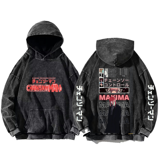 Chainsaw Man One Size hoodie Washed Back 54