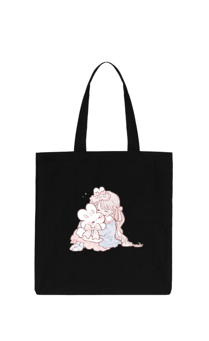bunny tote bag White 54