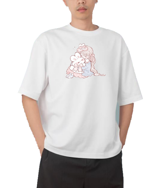 bunny One Size t- shirt White 54