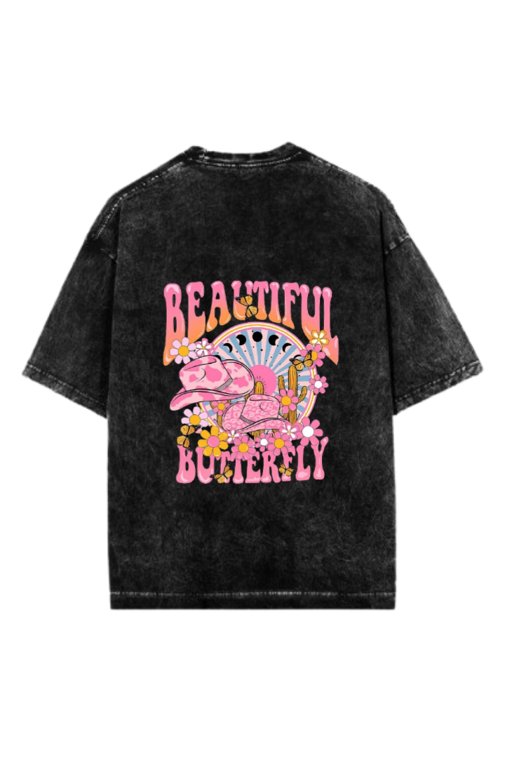 Summer Vibes One Size t- shirt Washed Back 54