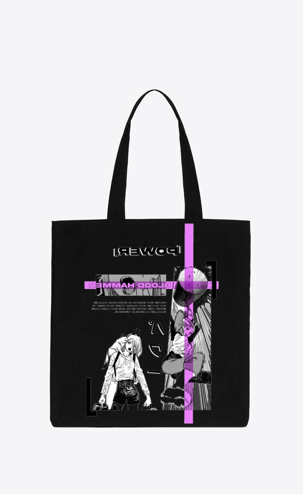 Chainsaw Man tote bag Black 54
