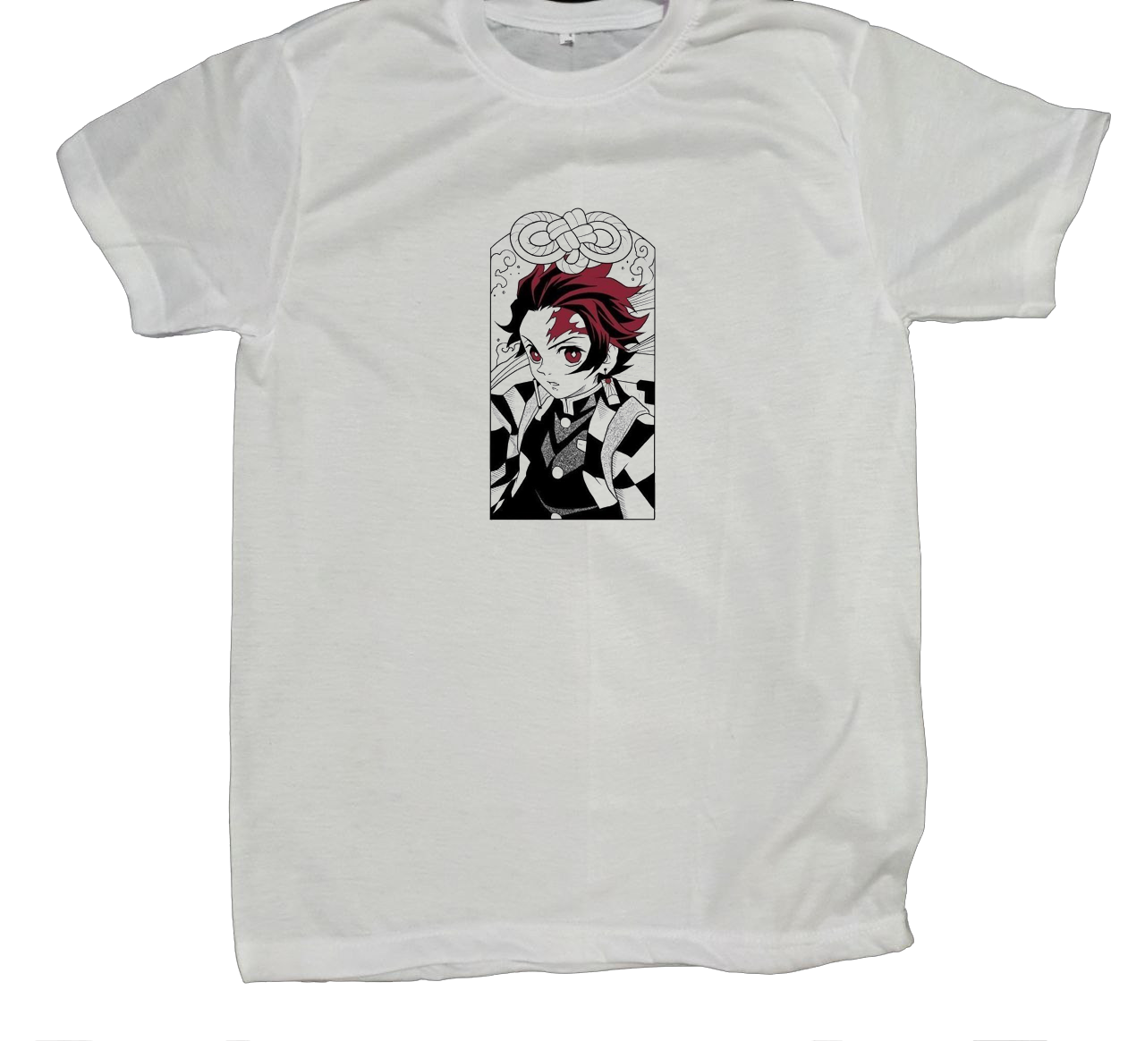Anime Demon slayer nezuko tanjiro t- shirt fit White 54