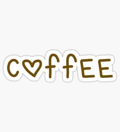 Sticker coffee  55