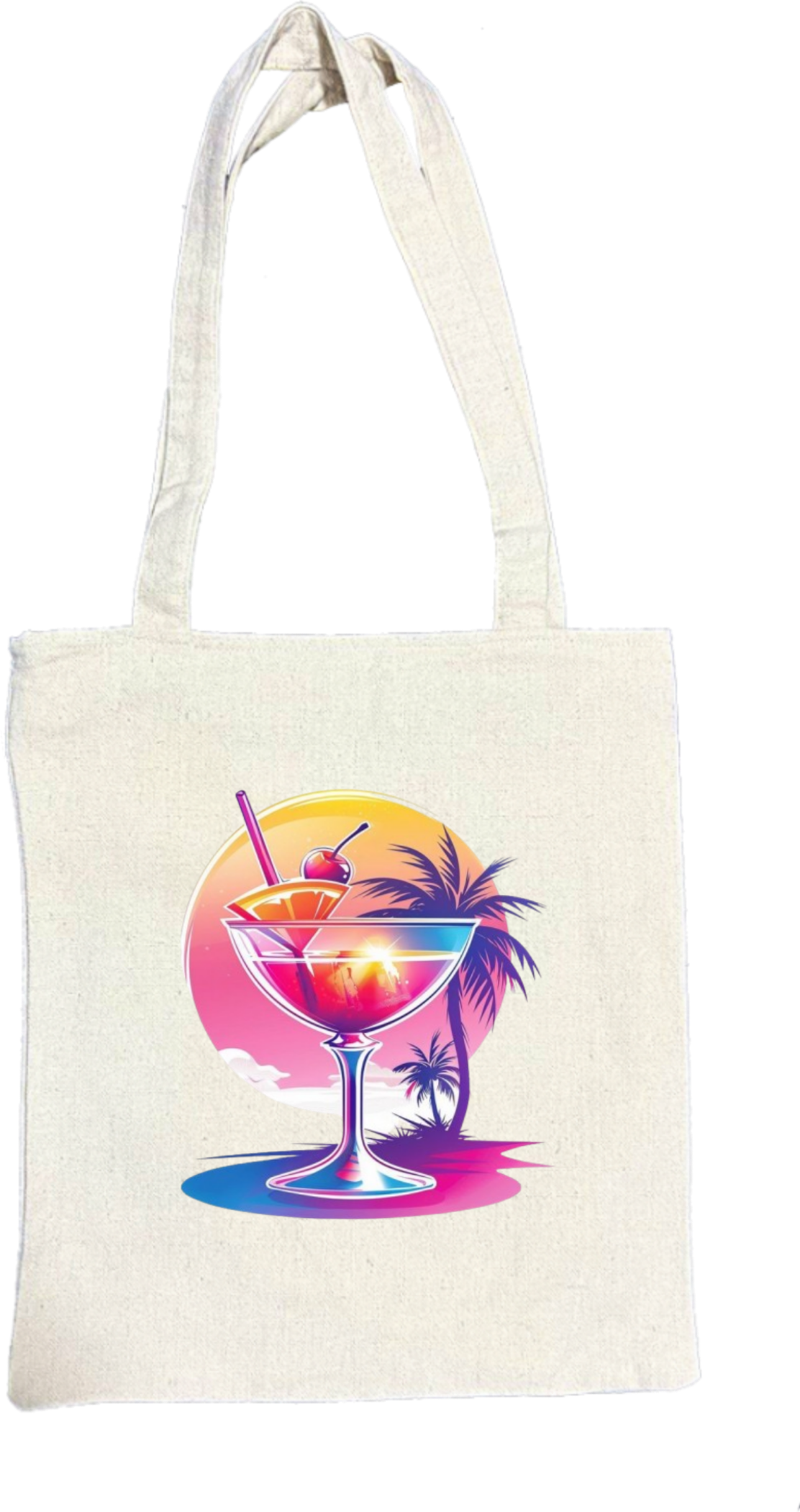 Summer Vibes tote bag Beige 55