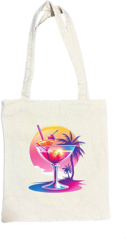 Summer Vibes tote bag Beige 55