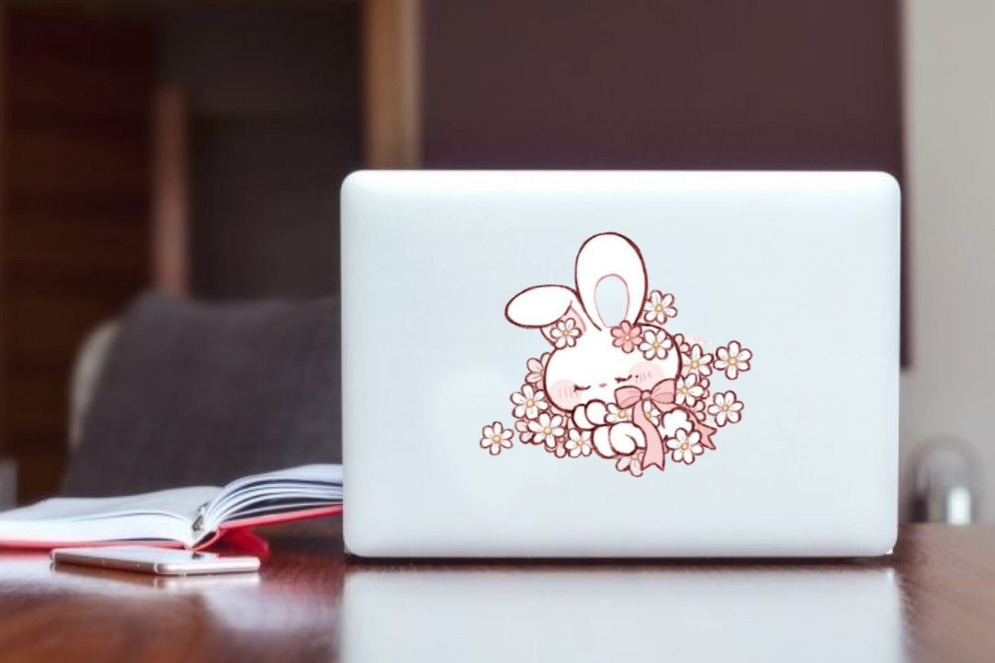 bunny Laptop Sticker 55