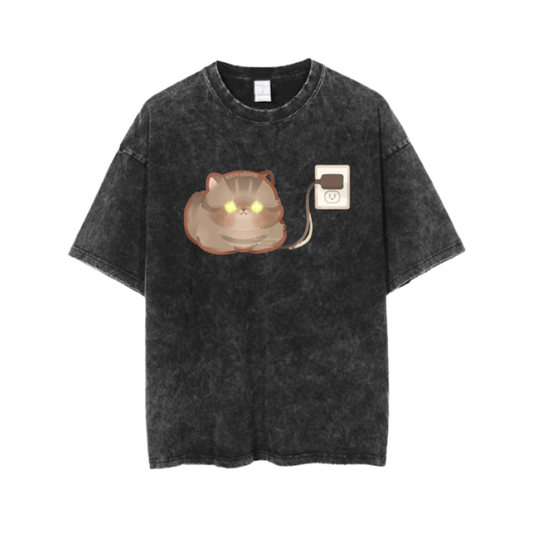 cat One Size t- shirt  Washed 55