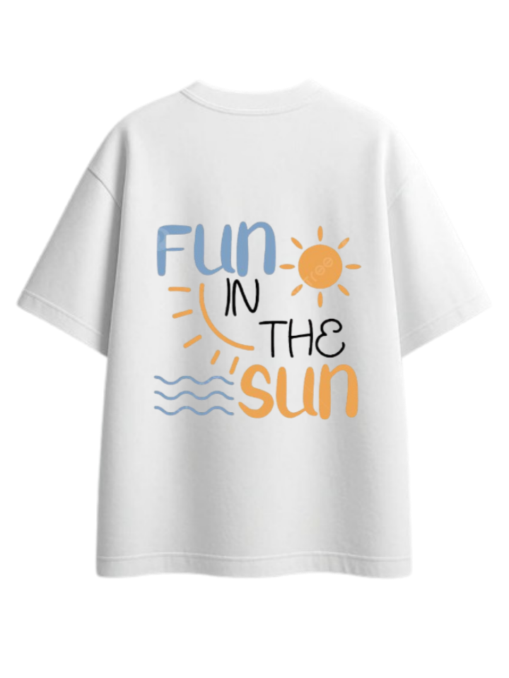Summer Vibes t- shirt White Back 55