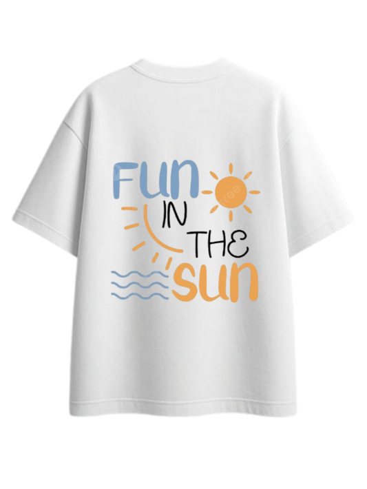 Summer Vibes t- shirt White Back 55