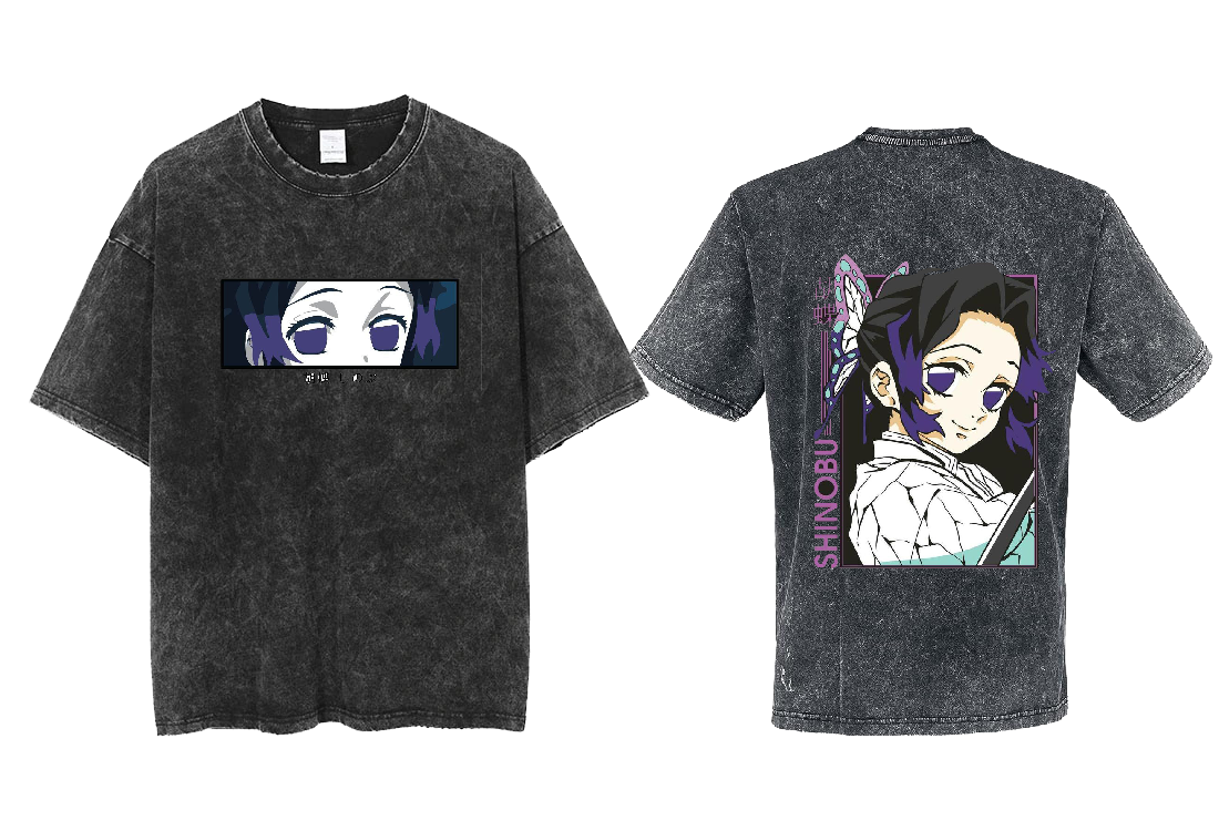 Anime Demon slayer nezuko tanjiro  One Size t- shirt Washed 55