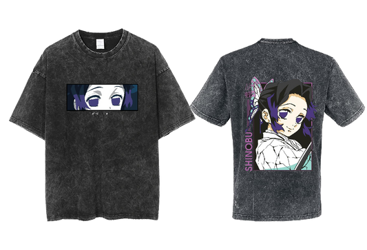 Anime Demon slayer nezuko tanjiro  One Size t- shirt Washed 55