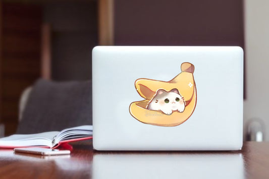 cat Laptop Sticker 56