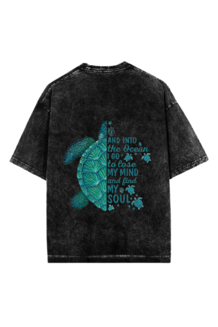 Summer Vibes One Size t- shirt Washed Back 56