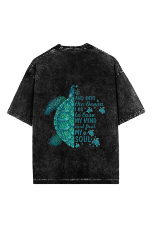 Summer Vibes One Size t- shirt Washed Back 56