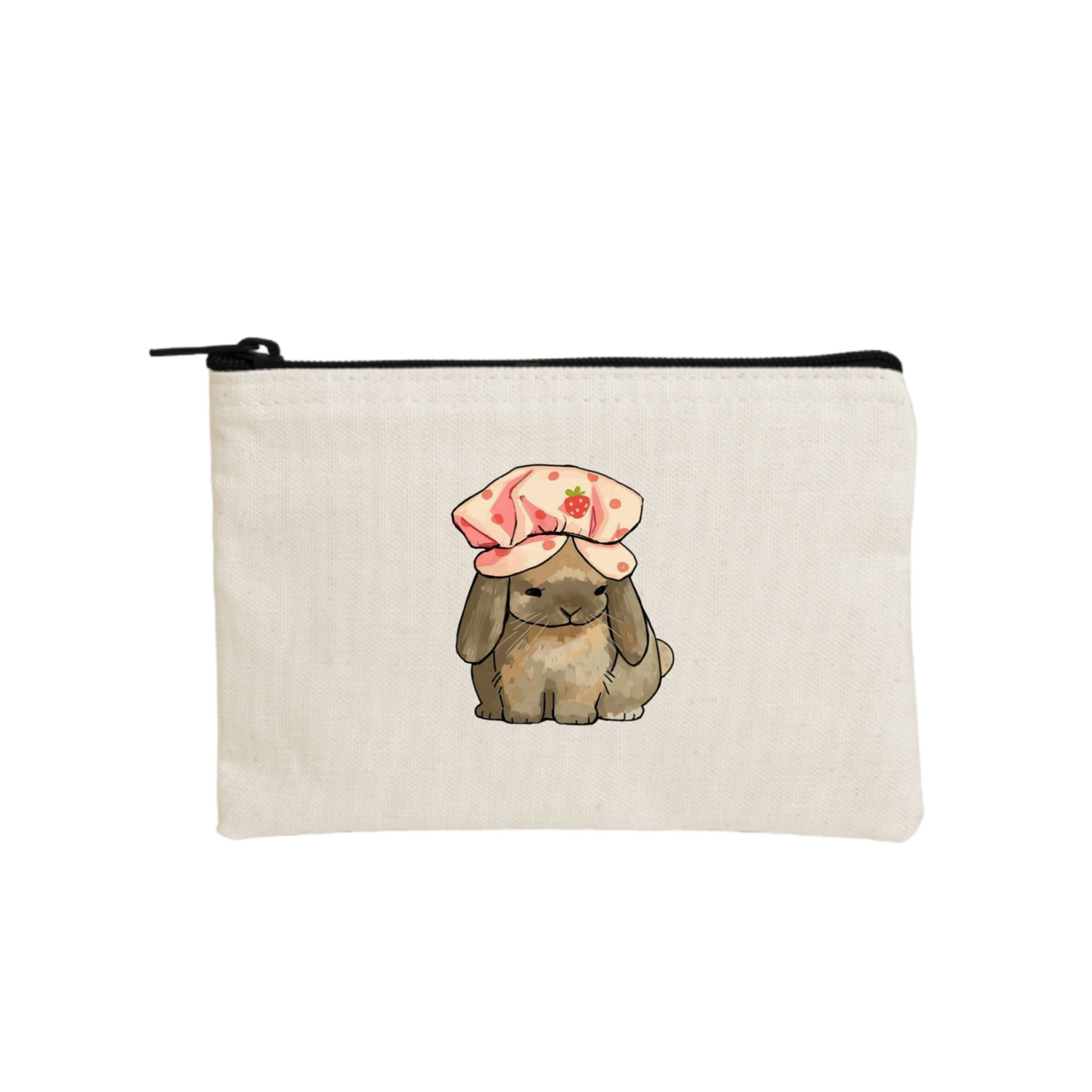 bunny wallet pencil case Beige 46