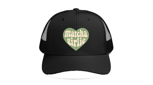Baseball cap Black matcha girlie 103