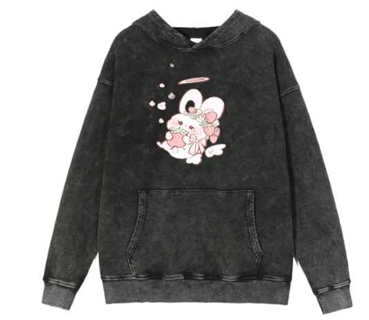 bunny Oversize Hoodie Washed 56