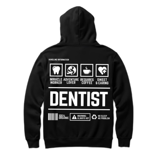 MIRACLE WORKER Back text oversize hoodie back 56