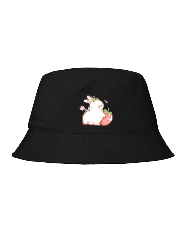 bunny Bucket hat Fishman hat cap Black 56