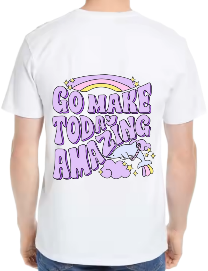 MIX_STORE t- shirt One Size White back 56