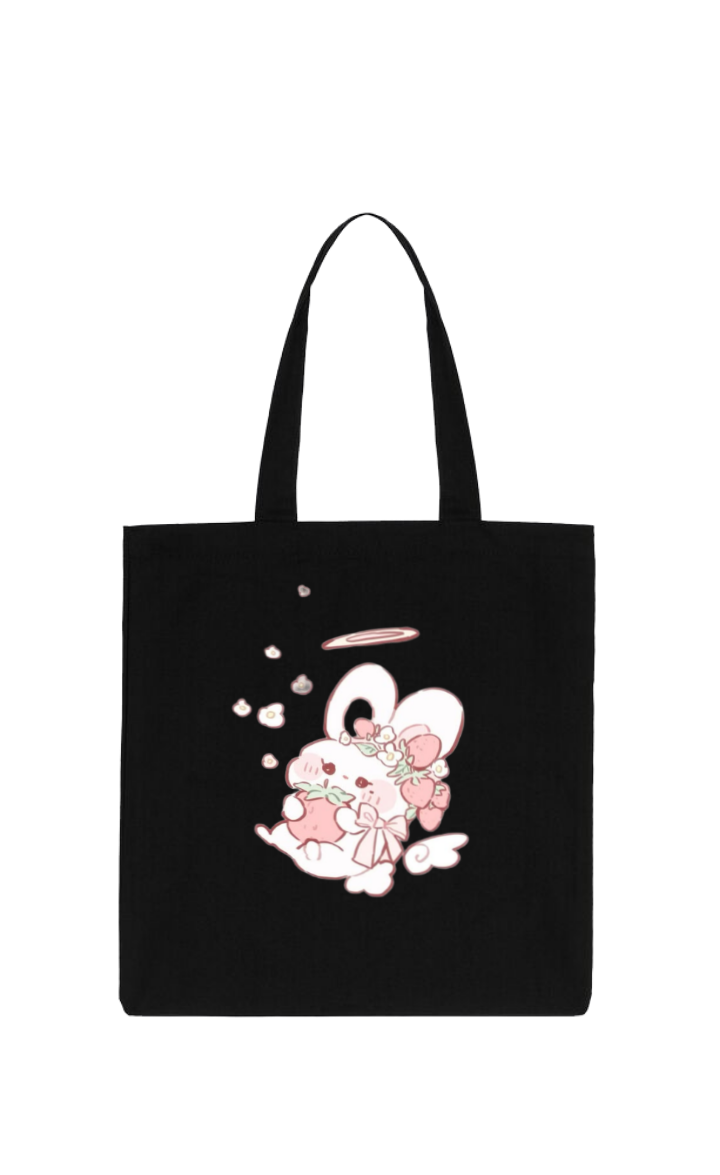 bunny tote bag White 56