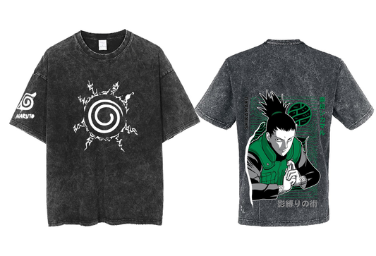 Naruto Shippuden t- shirt One Size Washed Back 56