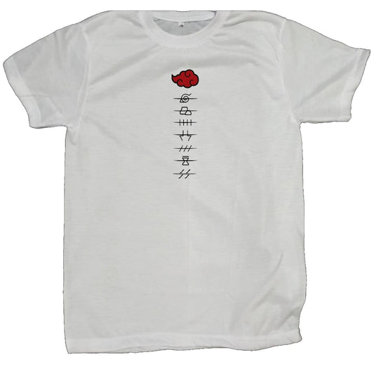 Naruto Shippuden t- shirt fat White 55