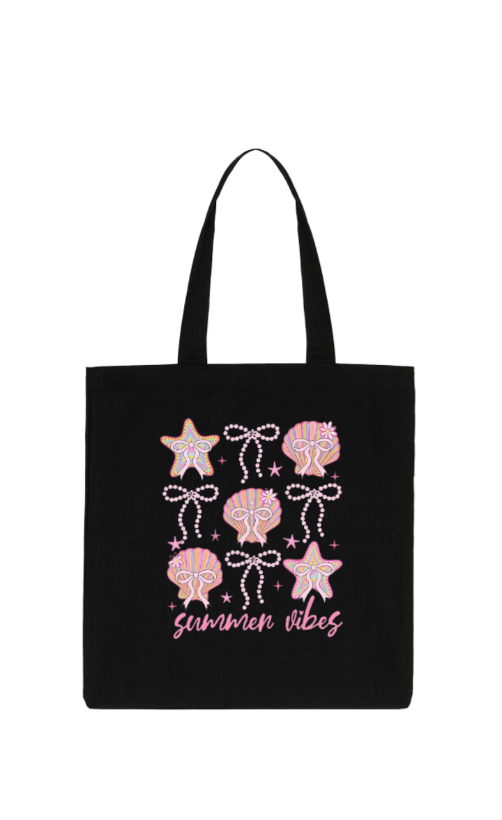 Summer Vibes tote bag Black 56