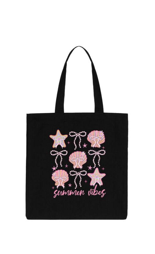 Summer Vibes tote bag Black 56