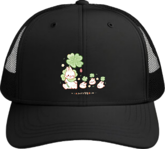 bunny Baseball cap Black 56