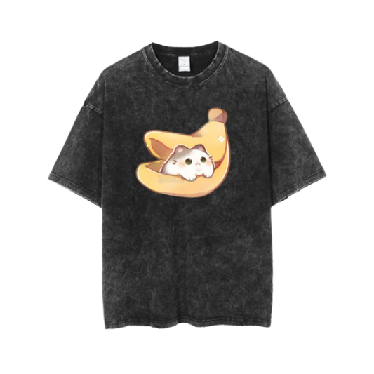 cat One Size t- shirt  Washed 56