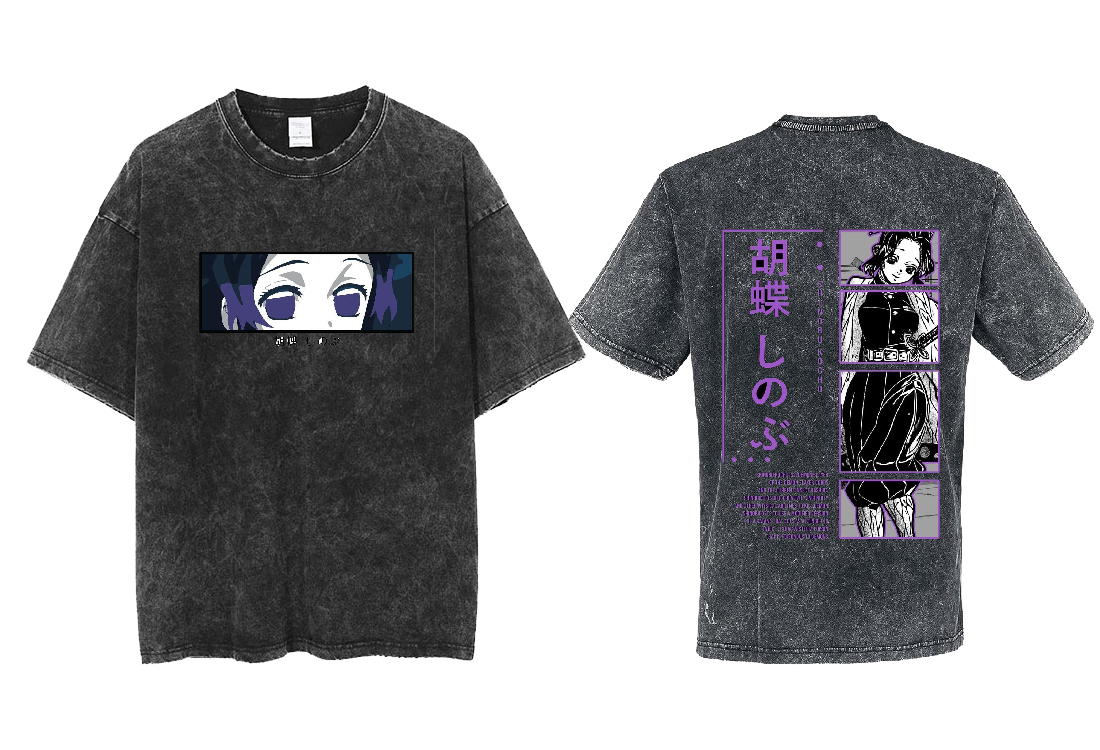 Anime Demon slayer nezuko tanjiro  One Size t- shirt Washed 56