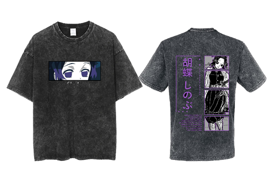 Anime Demon slayer nezuko tanjiro  One Size t- shirt Washed 56