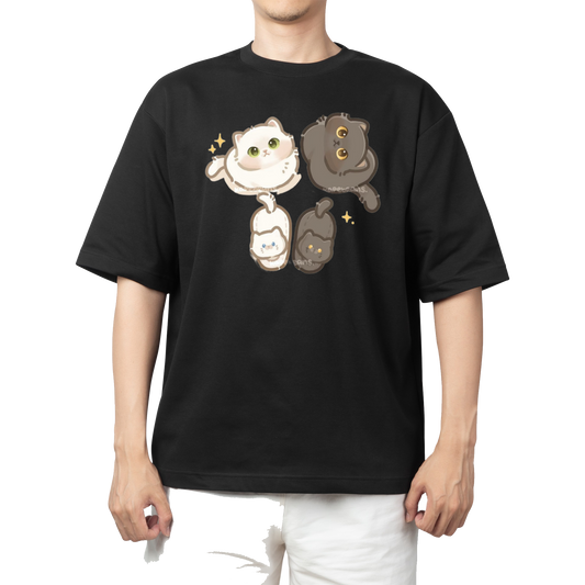cat One Size t- shirt Black 57