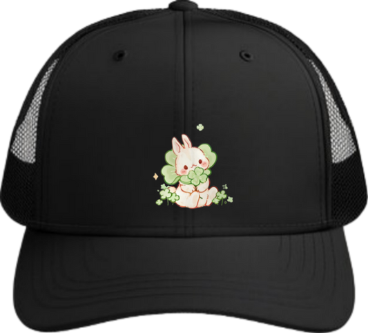 bunny Baseball cap Black 57