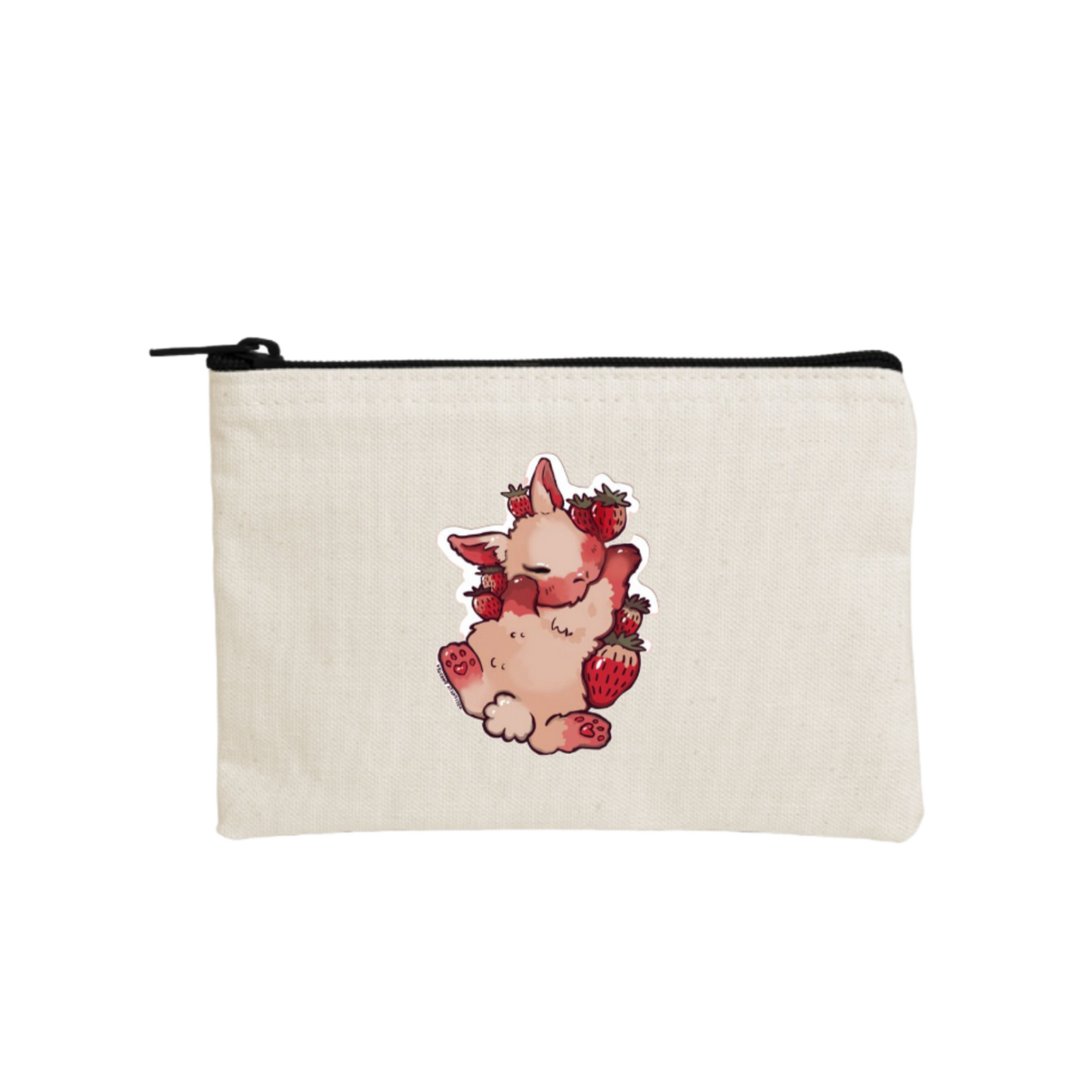 bunny wallet pencil case Beige 47