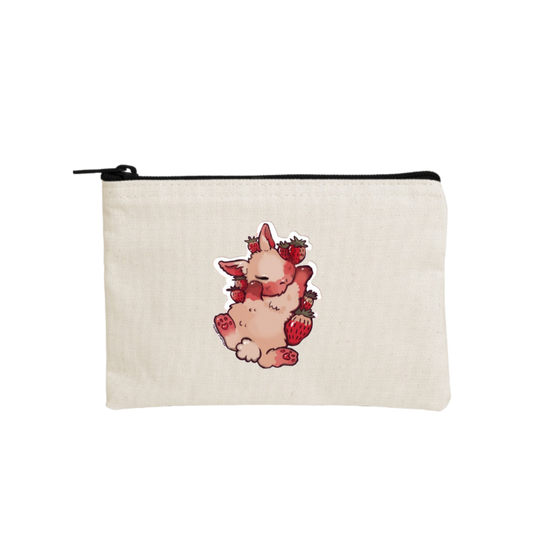bunny wallet pencil case Beige 47