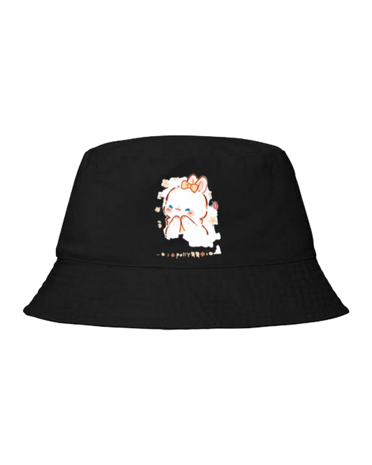 bunny Bucket hat Fishman hat cap Black 57