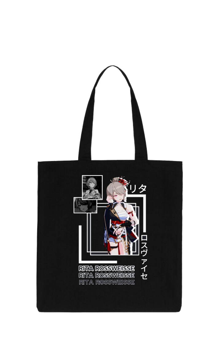 Genshin Impact Rita Rossweisse tote bag Black 57