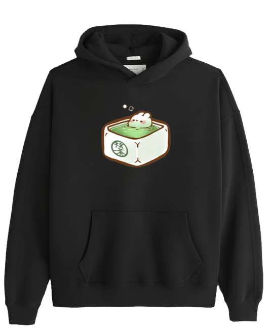 bunny Oversize Hoodie Black 57