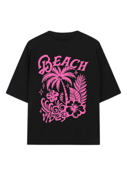 Summer Vibes t- shirt Black Back 57