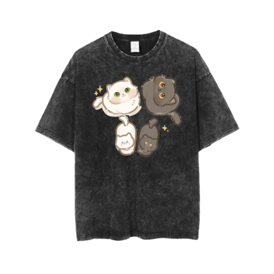 cat One Size t- shirt  Washed 57