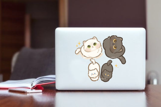 cat Laptop Sticker 57