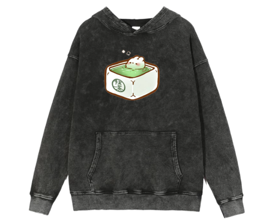 bunny Oversize Hoodie Washed 57